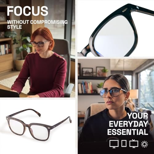 Image of Horus X • Blue Light Glasses Men Women | Blue Light Blocking Glasses for Screen Anti-Fatigue & Eye Migraine | Urban V3