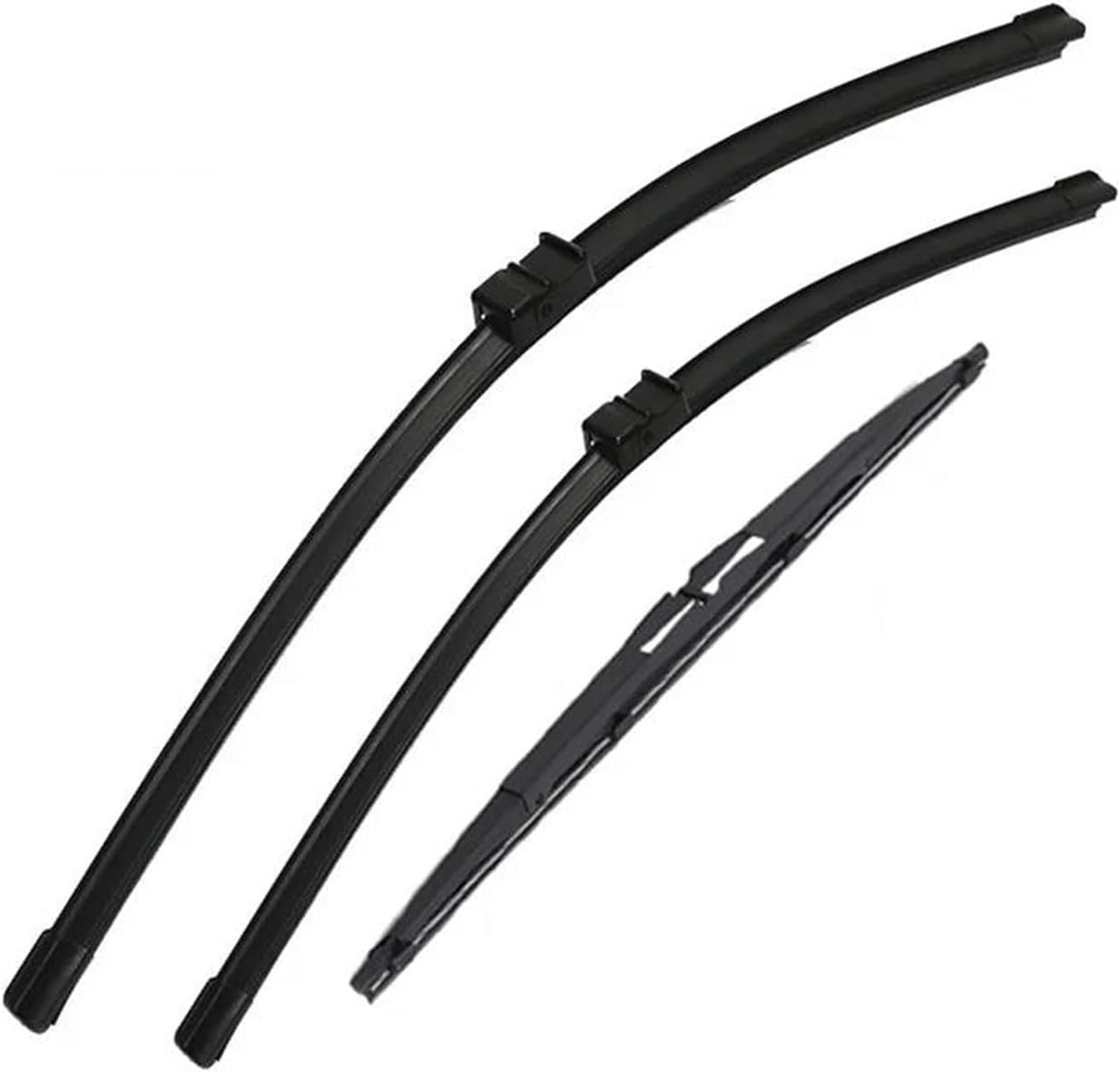 RESKIU Car Front Windshield Wiper Blade Set Replacement for Volvo V50 2004 2005 2006, All Season Windscreen Wipers Quiet Easy Installation
