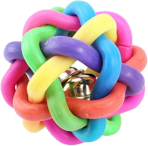 Pelota de juguete para perros, pelota de juego de dentición dental para cachorros, pelota de entrenamiento masticable para mascotas, no tóxica,