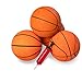 TRIUMPH SPORTS USA Play Maker Double Shootout Basketball Game Includes 4 Game-Ready Basketballs and Air Pump and Needle, Black