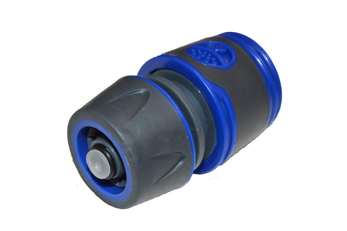 S&M 553042 553042 - Tubo Blu Rinforzato Blue Garden con Accessori (irrigazione e connettori) Rotolo 15 m Ø15 Interno x Ø20 mm (Diametro Esterno) Antipiega