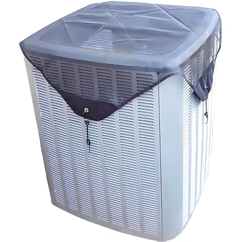 FonsBleaudy Central Air Conditioner Cover for Outside Units 36 x 36 -Durable AC Cover Defender Outdoor，Leaf Guard Mesh Air Conditioner Cover (36" x 36") Cover