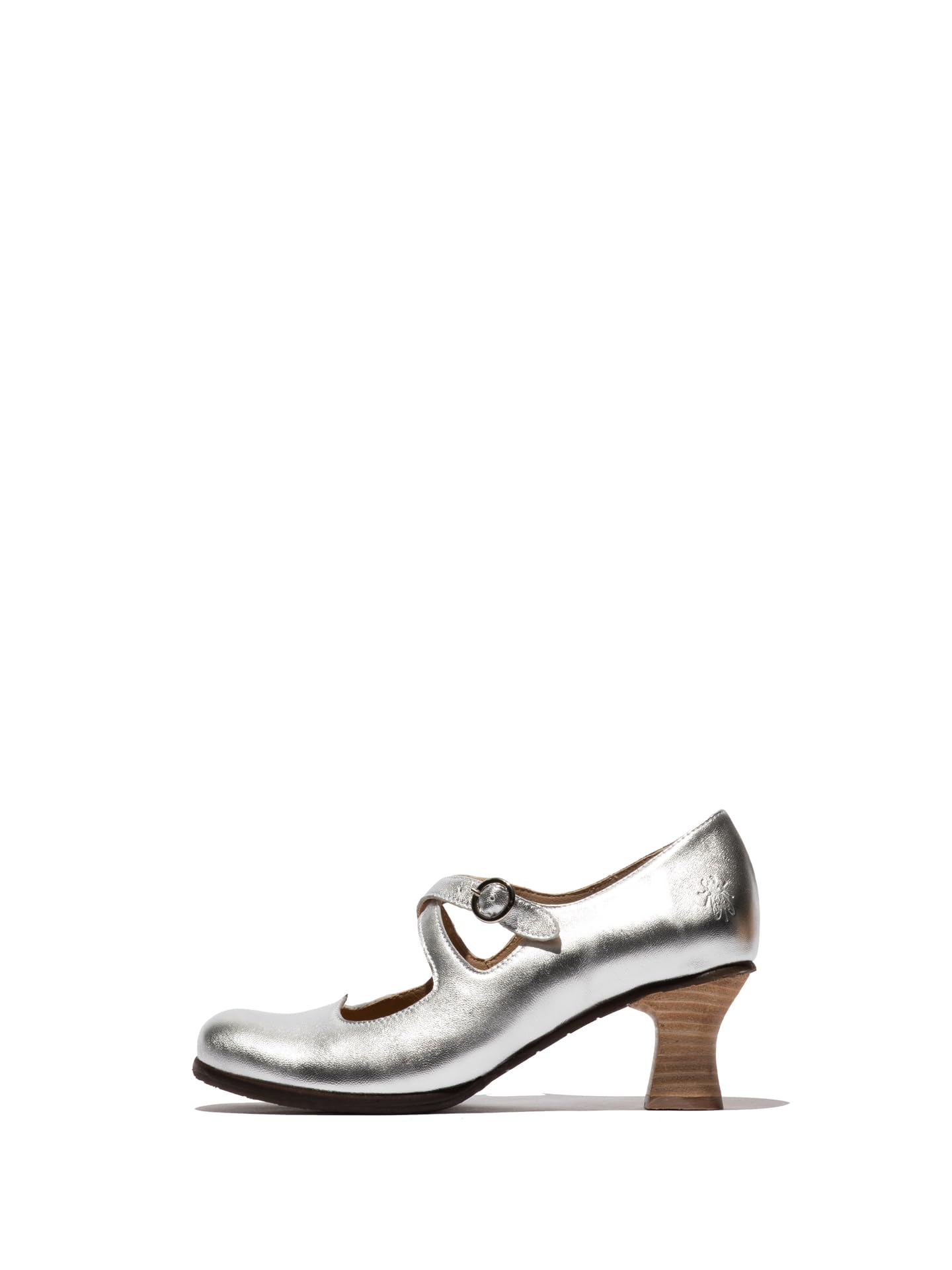 Fly London BAIV276FLY, Moccasin Women's Fashion Shoes, Silver, 7