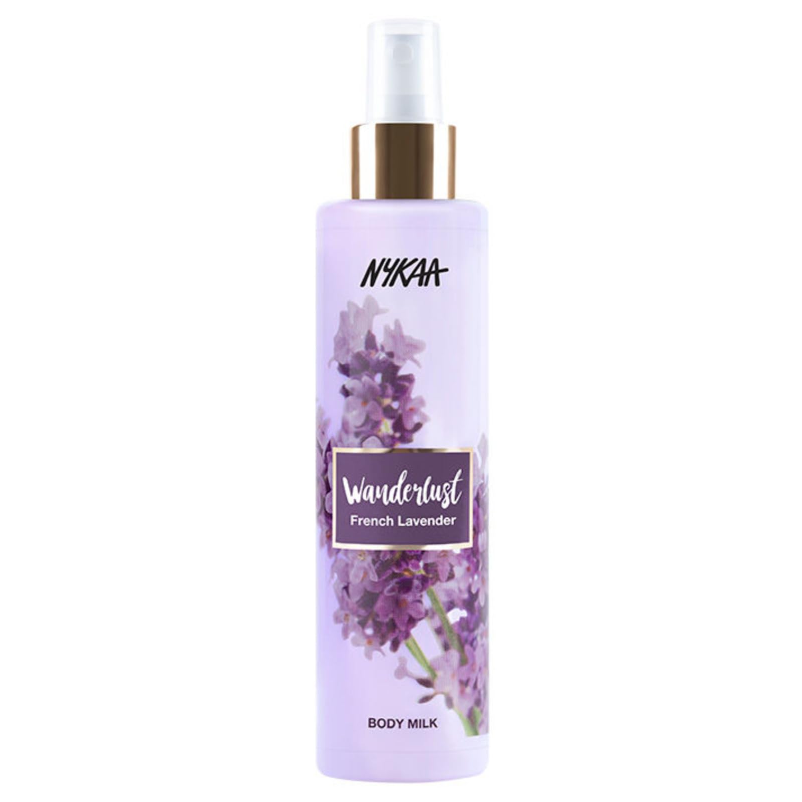 Wanderlust Body Milk - with Green Tea Leaf Extracts - Lightweight and Non-Greasy Formula - Refreshing Scent - French Lavender - 6.08 oz