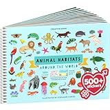 Animal Sticker Book Activity for Kids