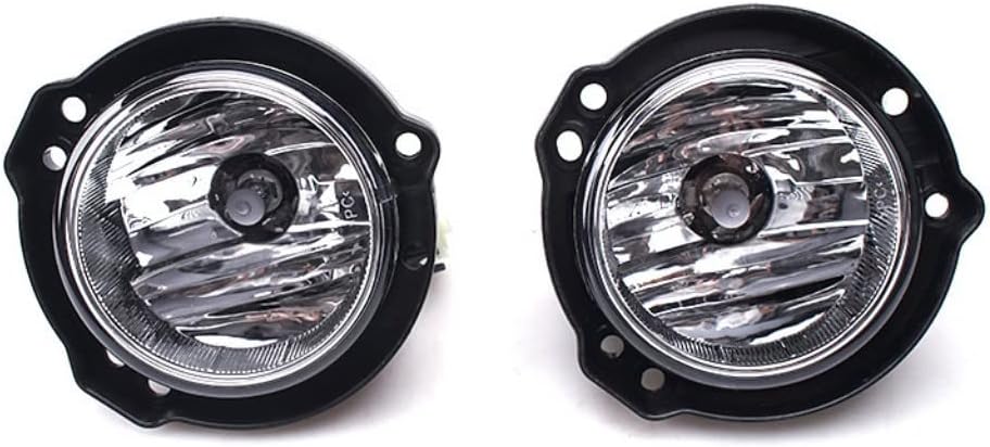Car Fog Lights Lamp Assembly Replacement for Toyota Avanza 2019-2020 Left & Right Fog Lamp + Switch + Harness + Screws(A pair)
