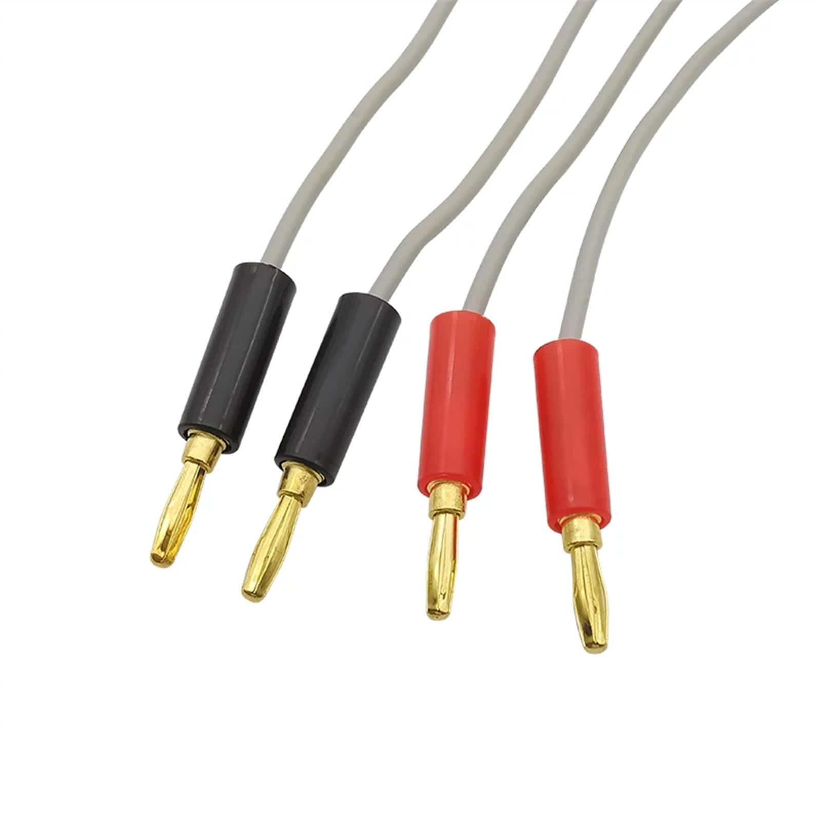 1 para izolowanych wtyczek bananowych 4 mm do miernika przewody testowe przewody zaciskowe zaciski krokodylkowe przewody kabel