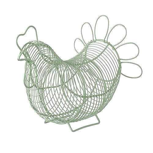 Chicken Egg Basket Sage