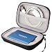 Lacdo Hard Travel Case for Samsung T5 T3 Portable 250GB 500GB 1TB 2TB SSD USB 3.1 Type C Hard Drive External Solid State Drives EVA Shockproof Carrying Storage Bag, Black