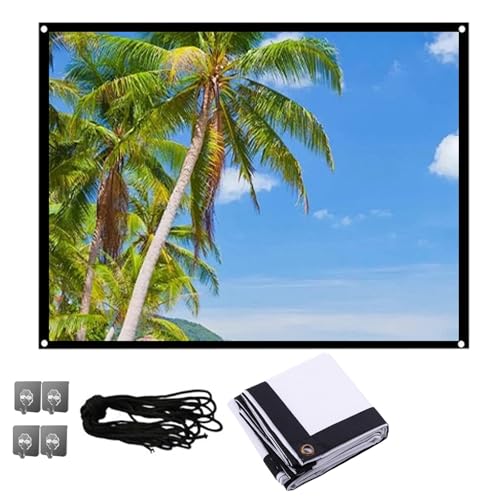 Pantalla de proyección plegable 200 pulgadas 16:9 miniatura 1