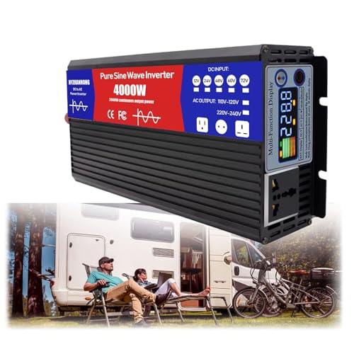 Onduleur sinusoïdal pur haute performance multi-tension 12V à 72V CC - 2