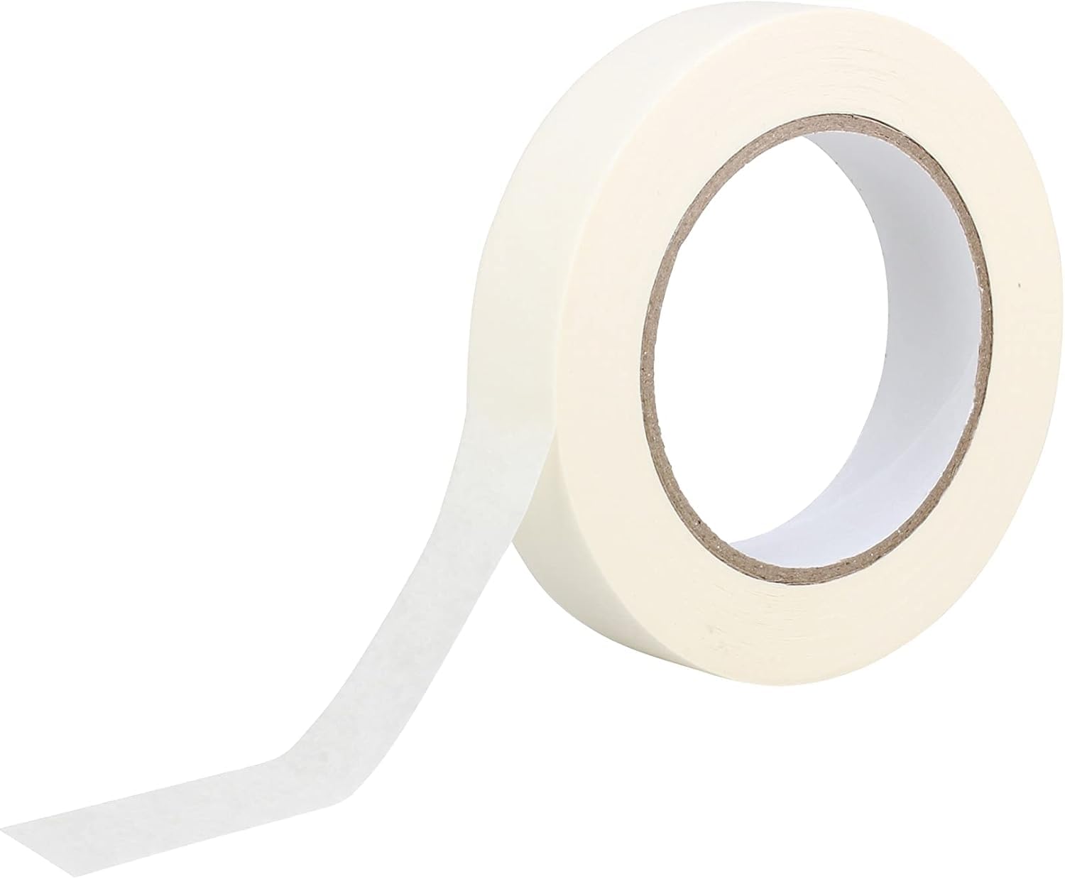 M.J 6X Premium Masking Tape 1" (25mm) * 50m Crepe Paper Tape – Painter’s Tape for Sharp Lines, No-Residue Removal, DIY & Decorating Essential, Arts & Crafts(6, 25mm x 50m)