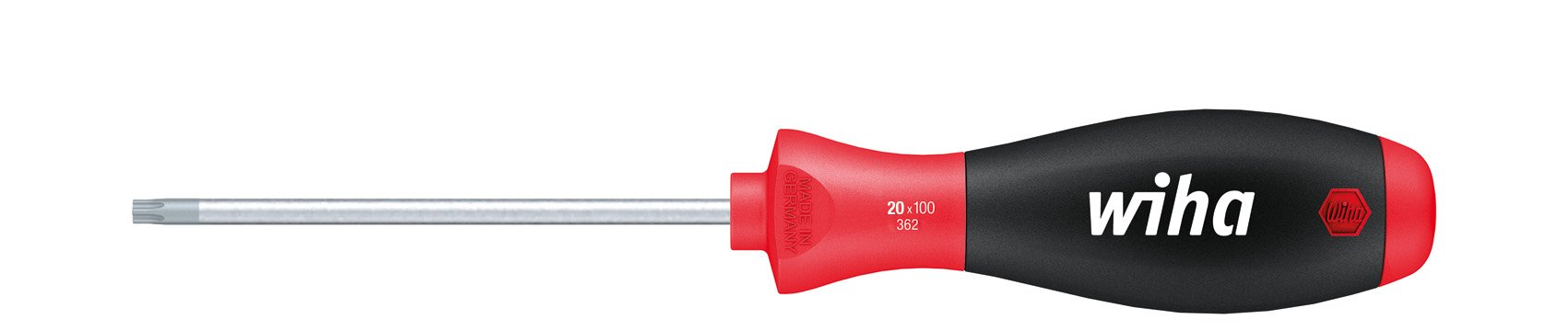 Wiha362 SoftFinish® TORX® Screwdriver Round Blade Various Sizes T10 x 80