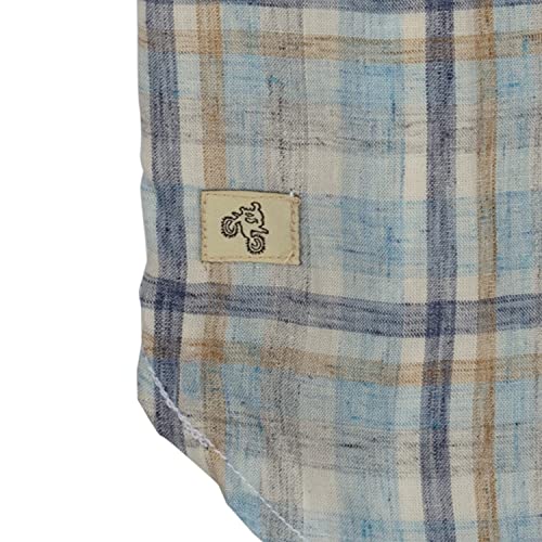 Image of Under Fourteen Only Boys Shirt, 100% Cotton Half Slevees Narrow Collar Regular Fit Printed Shirts for Kids Boys. Off White