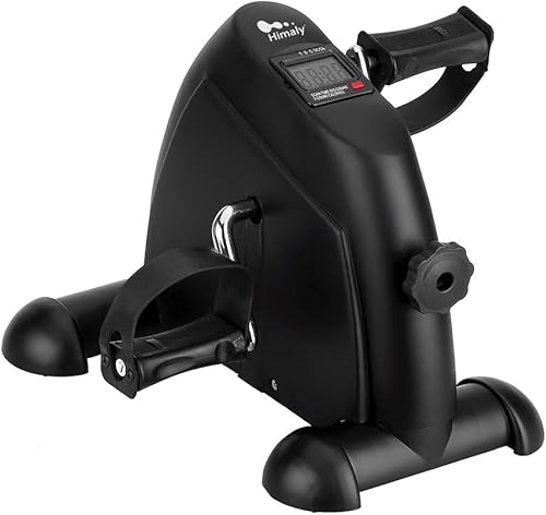 Miniatura 8 de Mini Exercise Bike, himaly Under Desk Bike Pedal Exerciser Portable Foot Cycle Arm & Leg Peddler Machine with LCD Screen Displays
