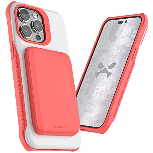 Funda cartera iPhone 14 Pro Max Ghostek Exec con tarjetero magnético extraíble MagSafe 2