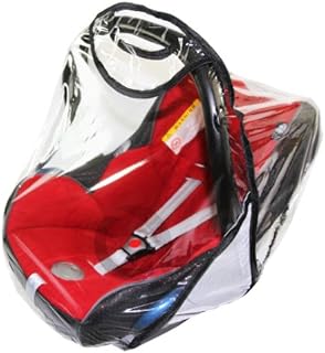Universal Car Seat Rain Cover to Fit Maxi COSI Brand & Most Child's car Seats (Black)