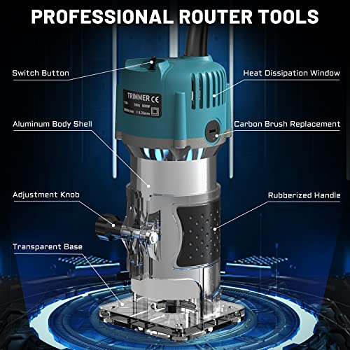 TwoWin 800W Compact Wood Router