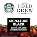 Starbucks Cold Brew Coffee, Signature Black, Pitcher Packs, 8.6 Oz, Pack of 3