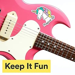 Alternative view of Unicorn Sticker Decal Vinyl Magical AF 4" x 2.8" Funny for Laptop Cell Phone Water Bottle