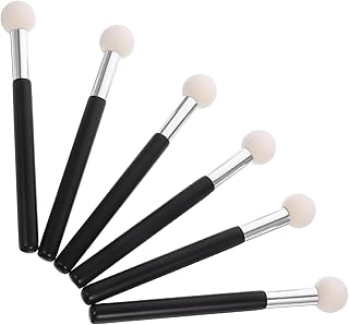 6pcs Round Head Concealer Sponge Brush for un...