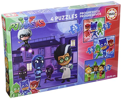 Educa borrás - 17273 - progressivi PJ Masks 12