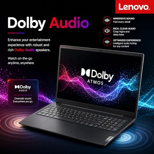 Image of Lenovo 2026 V15 Business Laptop with Microsoft 365 for The Web, AMD 7000 Series Ryzen CPU (Beats Intel i7-1160G7), 15.6 inch FHD Display, 16GB RAM, 2TB SSD, RJ-45, HDMI, Wi-Fi 6, Windows 11 Pro