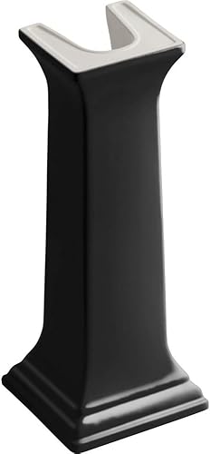 Miniatura 9 de KOHLER K-2267-0 Memoirs - Pedestal para lavabo de baño, color blanco