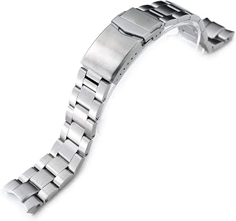 MiLTAT 20mm Super-O Boyer Watch Band compatible with Seiko Alpinist SARB017 SPB155 SBEJ005 Hamilton Khaki H70455733
