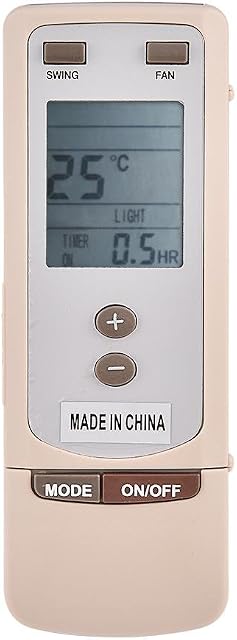 Air Conditioner Remote Control for Gree Y502, Universal Remote Control Replacement for Gree Y512 Y502 Air Conditioner