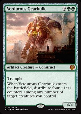 Magic The Gathering - Verdurous Gearhulk (172/264) - Kaladesh