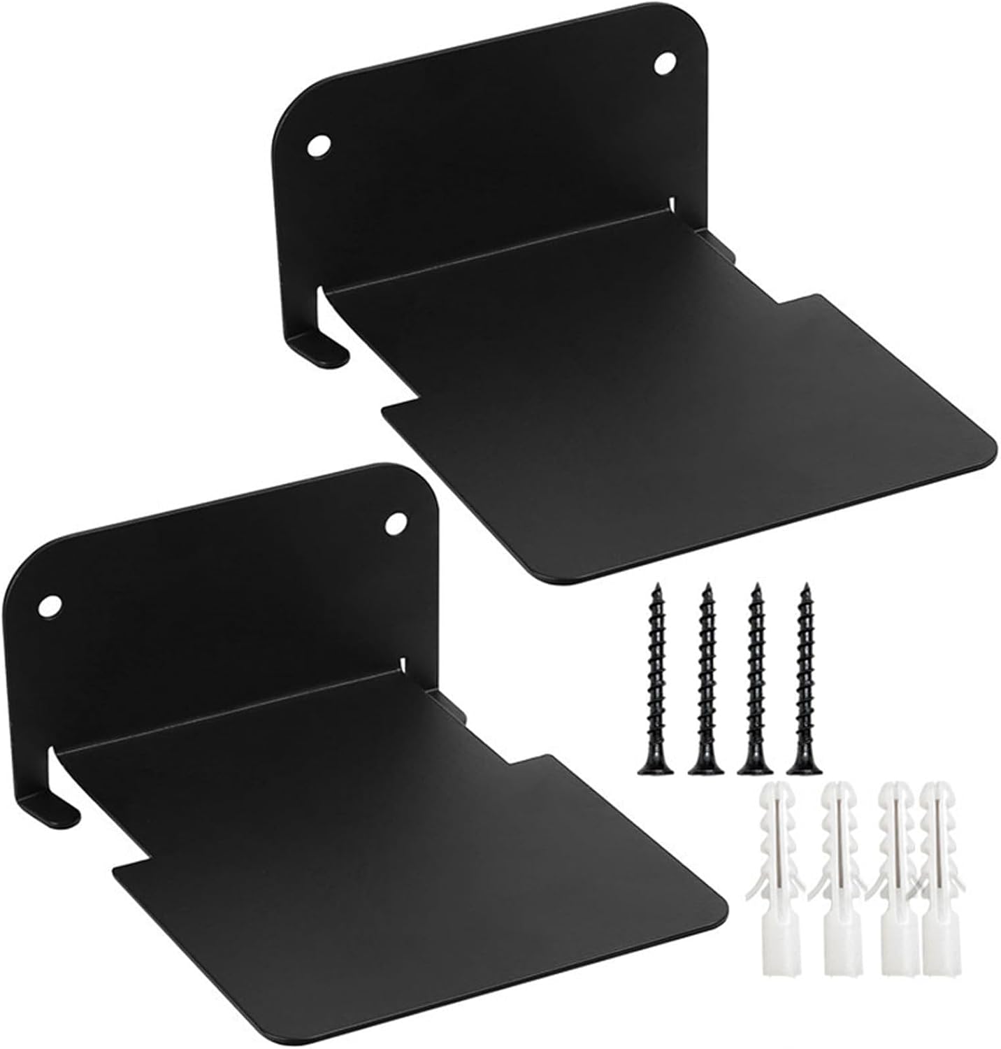 Portable Black Shelf Organizers Tidying Books Decoration Clutters Efficient Home Arrangement Home Storage Rack
