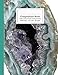Produktbild Composition Book White, Green & Purple Amethyst Geode Wide Ruled