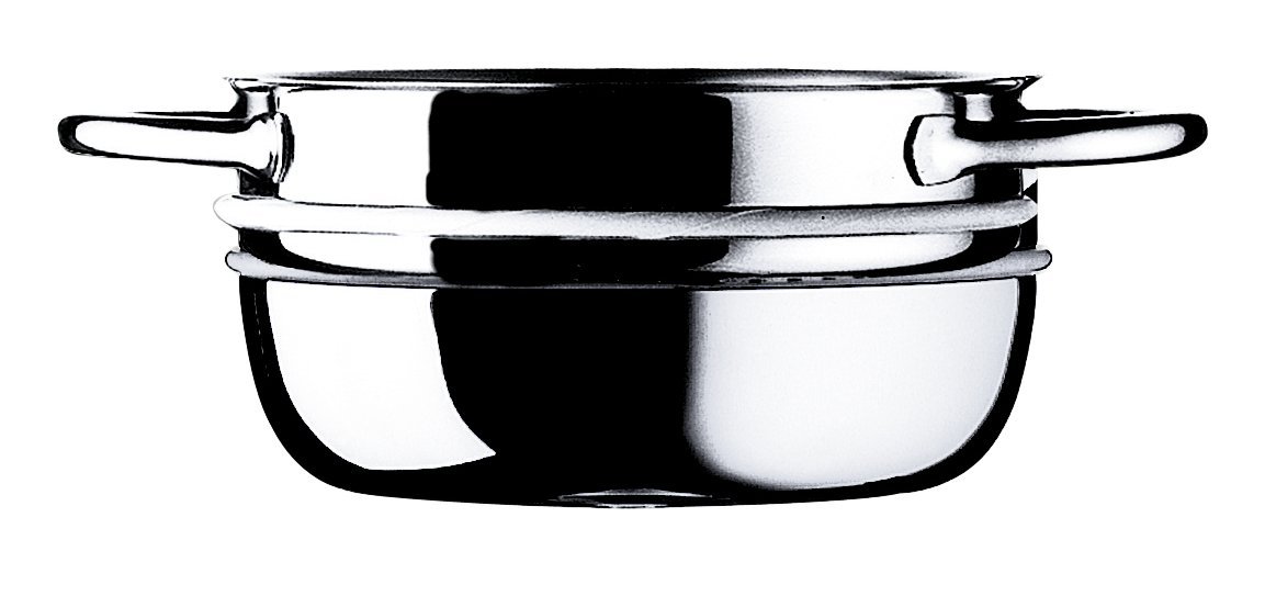 Mepra 1950 30147622 Inner Vegetable Steamer – Silver Cookware, Dishwasher Safe Kitchenware