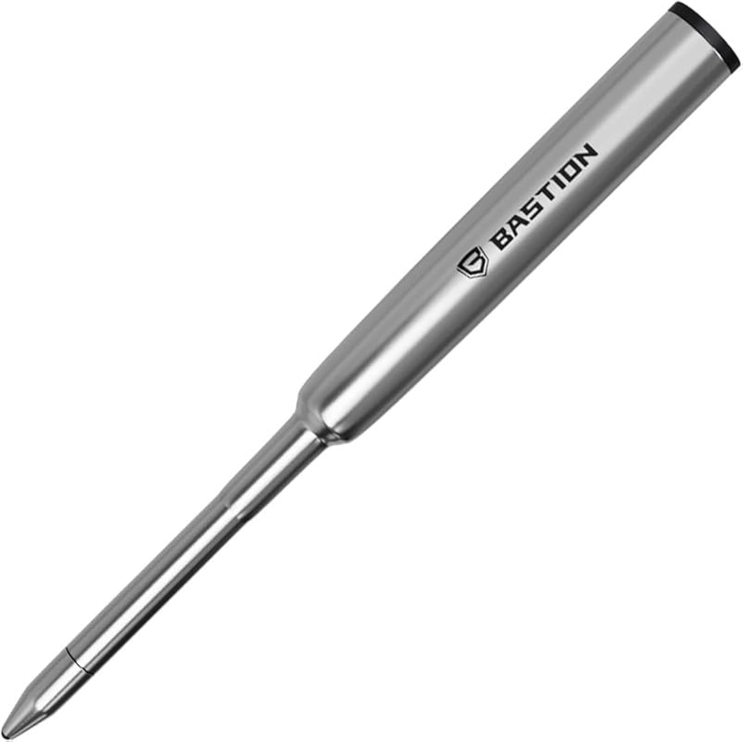 BASTIONMini Slim Pen Refill Ballpoint Black | Replacement for Bolt Action Pens | Slim Pen Ink Refill Cartridge