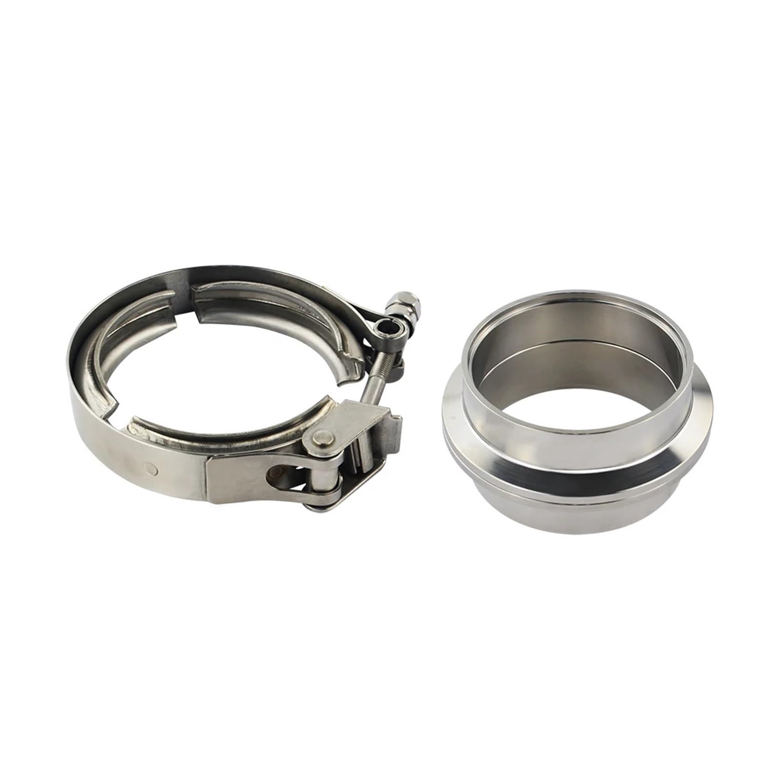 Zestaw Szybkozłączek V-band Z Kołnierzami, Stal Nierdzewna 304 Do Układów Wydechowych O Średnicy Od 1,5 Do 6 Cali(60mm 2.36 inch)