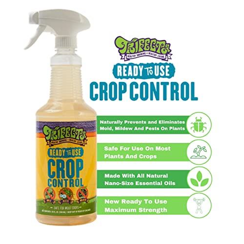 Trifecta Natural Grower Discounted Bundle Pack: Crop Control And Myco Supreme Root Enhancer - Help Defeat Mildew, Mold, Mites And Boost Your Roots To Increase Nutrient Uptake (32 Oz And 2 Oz) #TOP1