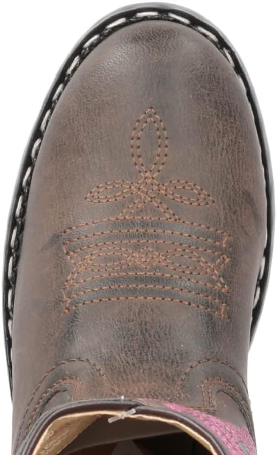 Smoky Mountain Boots | Monterey Series | Youth Western Boot | Western Toe | Quality Man-Made Material | PVC Sole & Walking Heel | Man-Made Lining & Upper : Clothing, Shoes & Jewelry