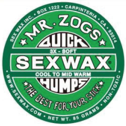 SEXWAX セックスワックス QUICK HUMPS クイックハンプス 【まとめ買い5個セット】サーフワックス サーフィン ワックス 春夏秋冬 サーフィン用ワックス サーフボード滑り止め (3.COOL/3X(グリーン))