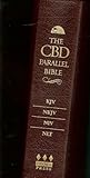 The CBD Parallel Bible (Burgundy Bonded Leather)