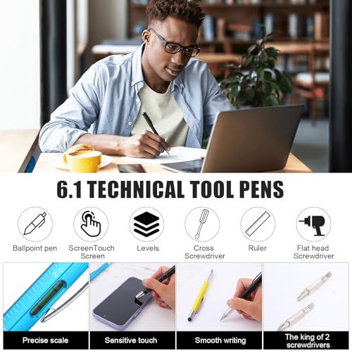 30 Pcs 6-in-1 Multitool Pen