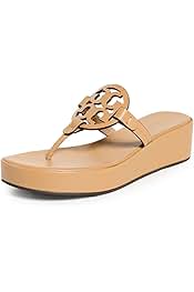 Tory Burch Women's Miller Wedge Sandals 25mm
