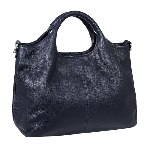 Image of Iswee Genuine Leather Top Handle Bag for Women Purses and Handbags Large