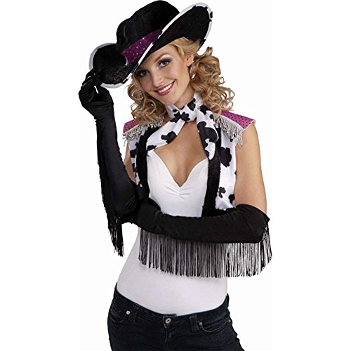 Gants de Cowgirl à Franges Forum Novelties Accessoire Costume Far West Adulte