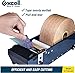 Excell Metal Water Activated Tape Dispenser for Kraft Packing - 3 Inch Wide Gummed Tape