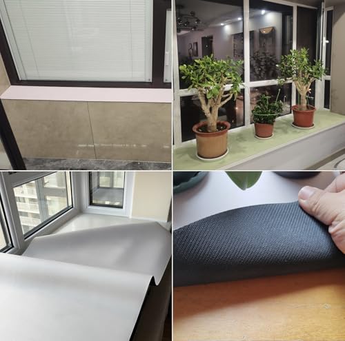 Tapis d'appui de fenêtre découpable coussin anti-poussière lavable - 3
