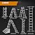 Soctone Ladder, A Frame 3 Step Ladder Extension Ladder, 13 Ft Muti Position Ladder & Removable Tool Tray with Stabilizer Bar, 330 lbs Weight Rating Telescoping Ladder for Household or Outdoor Work