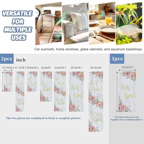 Vinilo Decorativo para Ventana 17.7x39.3 pulgadas miniatura 4