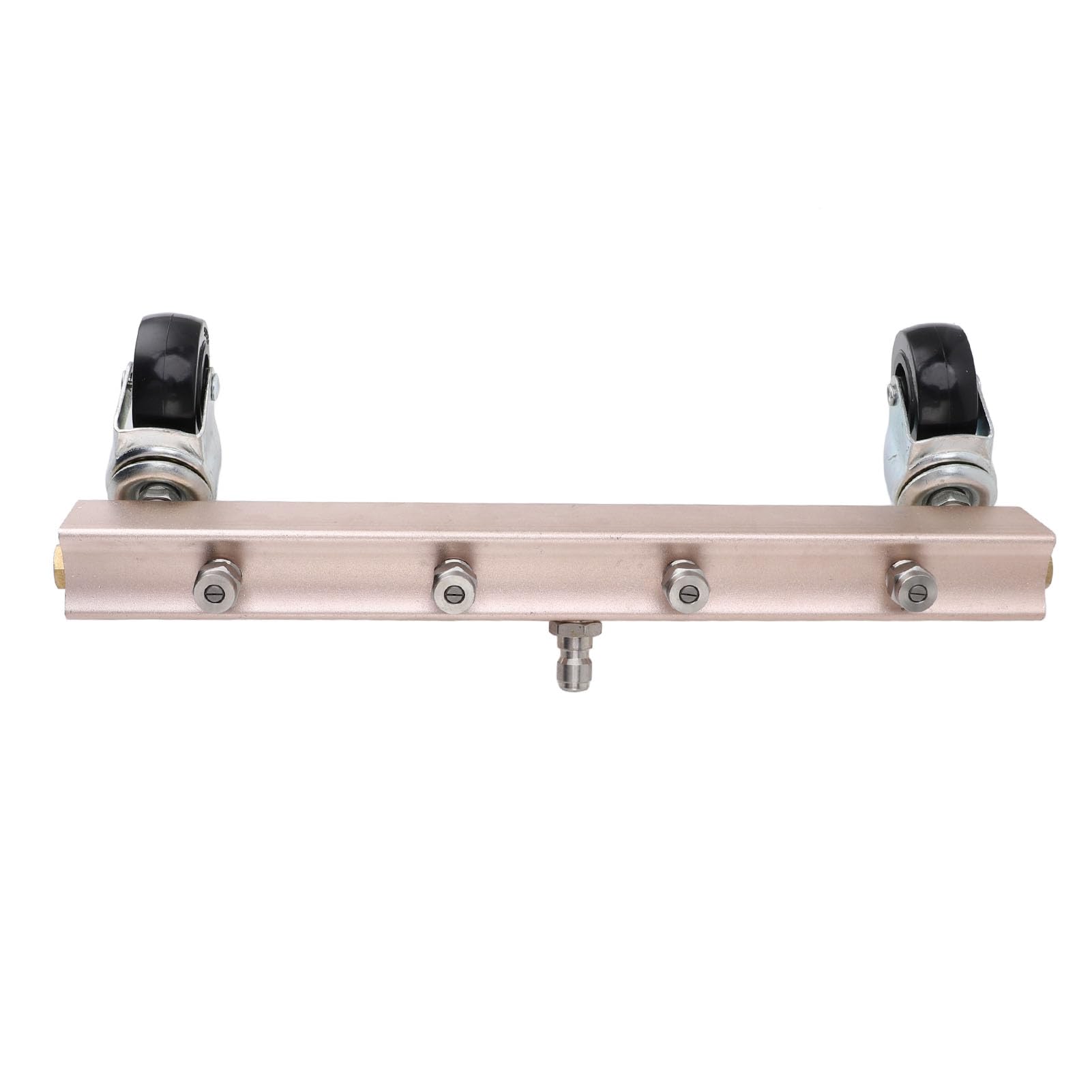 Alta Presión Acero Inoxidable Bajo Limpieza Automática Eficiente Lavadora para Enjuagar Chasis Del Automóvil, Limpieza Municipal, 1/4 Conector Oro Rosa, 12.6", Lavadora de carrito