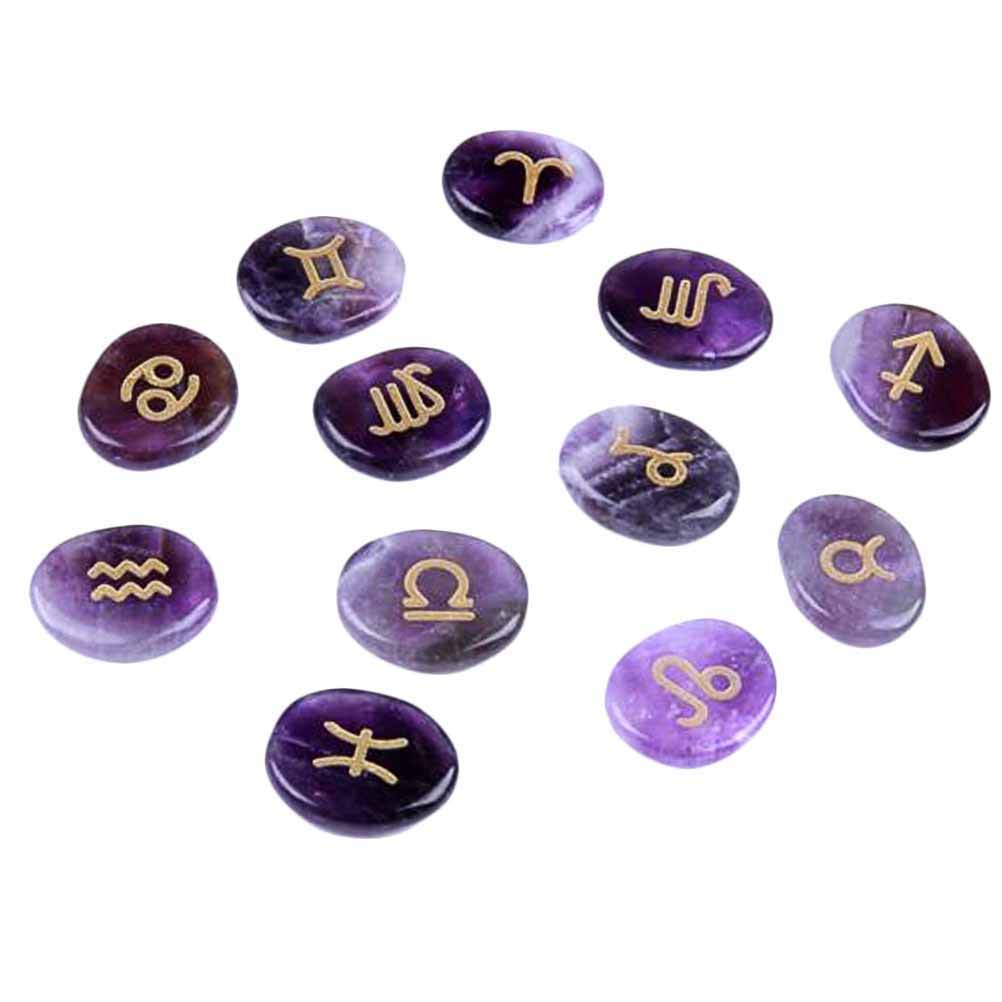 Amazon.co.jp: Ninyeke 手作りシンボル アメジスト クリスタル